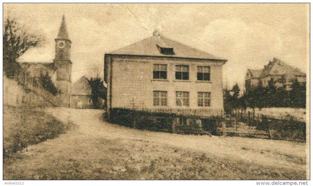 Friedenfels Bei Tirschenreuth Opf. MB Schloss Schule Fabrikgelände 21.12.1930 Mit Gesamtansicht - Tirschenreuth