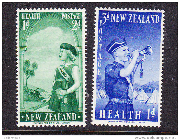 New Zealand 1958 Health Set Mint - Unused Stamps