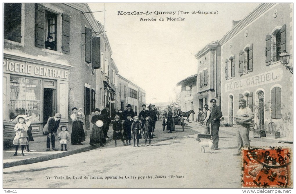 Montclar De Quercy - Arrivée De Monclar - Montclar De Quercy