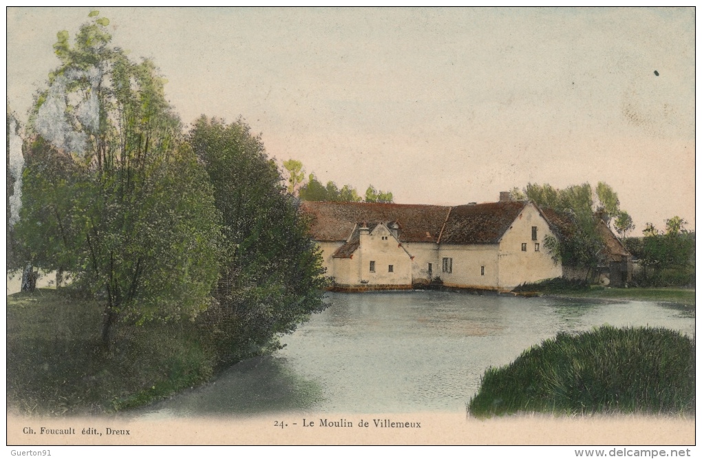 ( CPA 28 )  VILLEMEUX  /  Le Moulin De Villemeux  - - Villemeux-sur-Eure