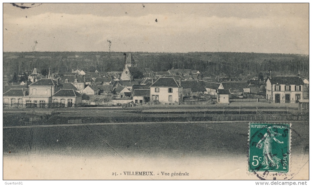( CPA 28 )  VILLEMEUX  /  Vue Générale  - - Villemeux-sur-Eure