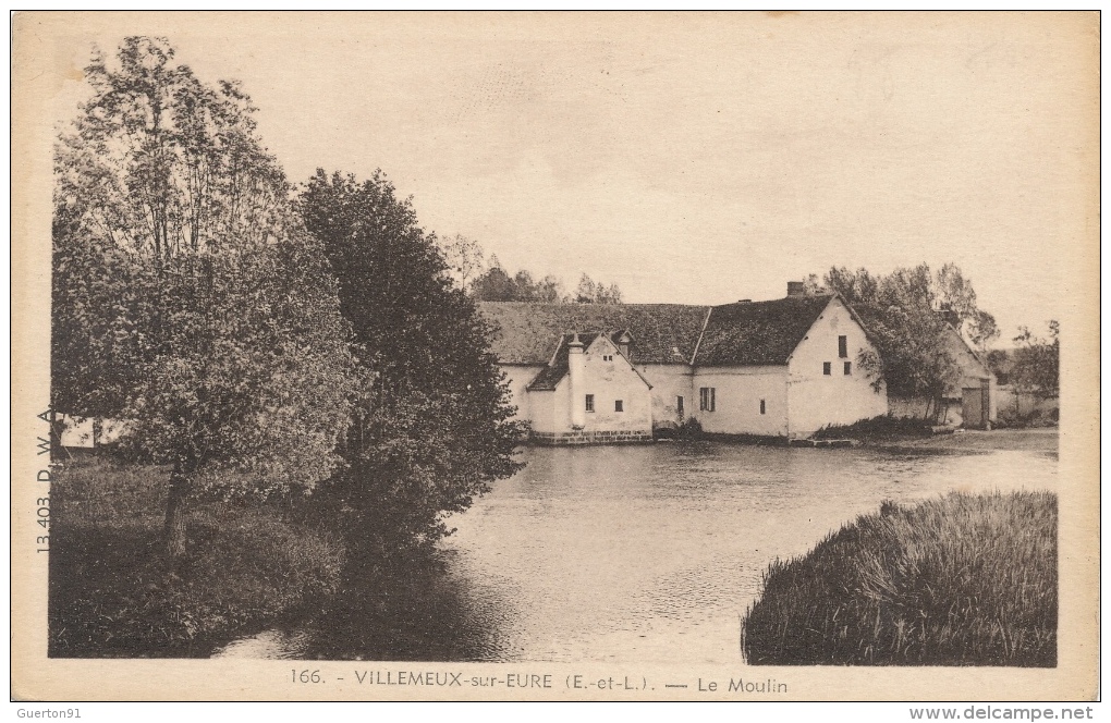 ( CPA 28 )  VILLEMEUX-SUR-EURE  /  Le Moulin  - - Villemeux-sur-Eure