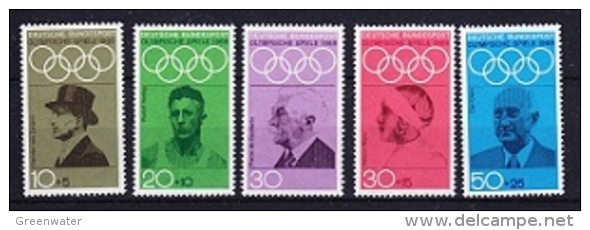 Germany 1968 Sommer Olympic Games 5v ** Mnh (20001) - Zomer 1968: Mexico-City