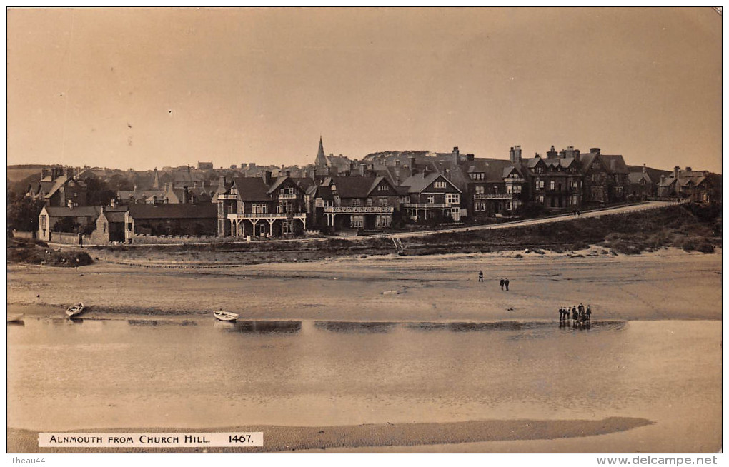 ¤¤  -  ANGLETERRE  -  Carte-Photo  -  ALNMOUTH From Church Hill   -  ¤¤ - Autres & Non Classés