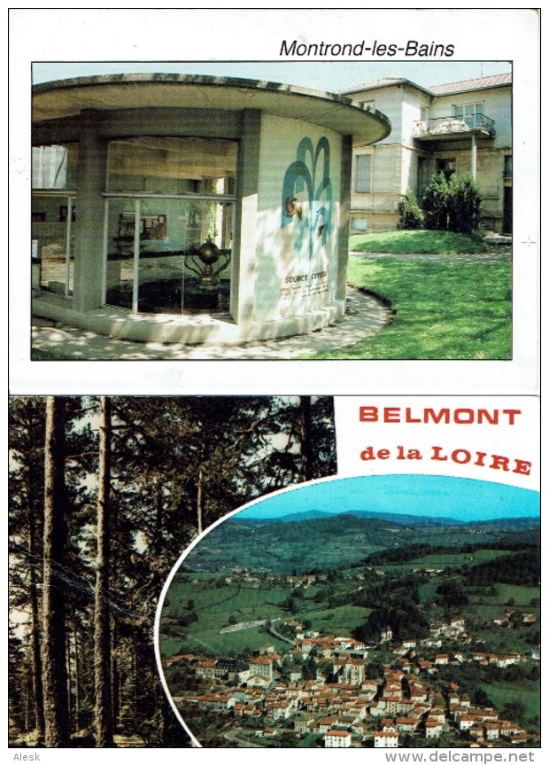 LOIRE - Lot 35 cartes - Voir scannes - Diverses communes