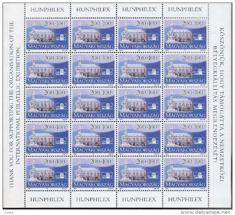 2000. Hunphilex - Full Sheet, 20 Stamps :) - Fogli Completi