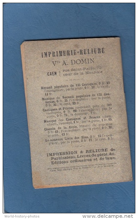 Livre Ancien De 1888 - L´ Apostolat Des Petits Enfants Par L´Abbé Garnier De CAEN ( Calvados ) - Imprimerie Vve Domin - Histoire