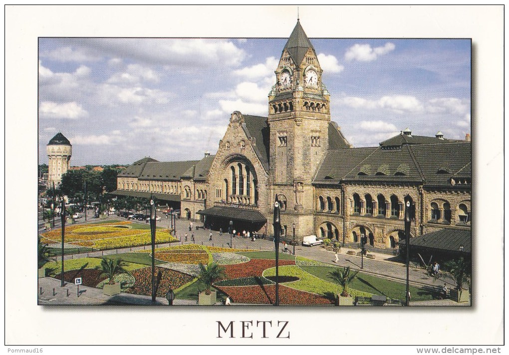 CPM Metz La Gare - Bahnhöfe Ohne Züge