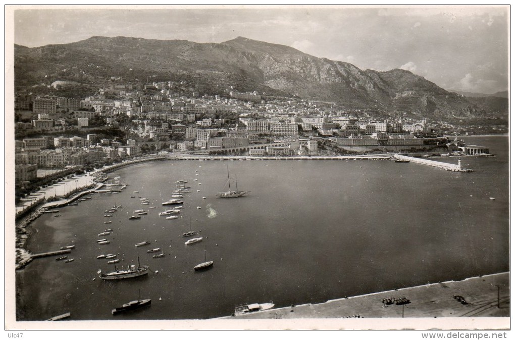 - PRINCIPAUTE DE MONACO - Vue Sur La Condamine - 3 Timbres - Scan Verso - - La Condamine