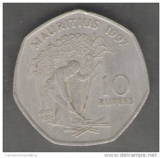 MAURITIUS 10 RUPEES 1997 - Mauritius