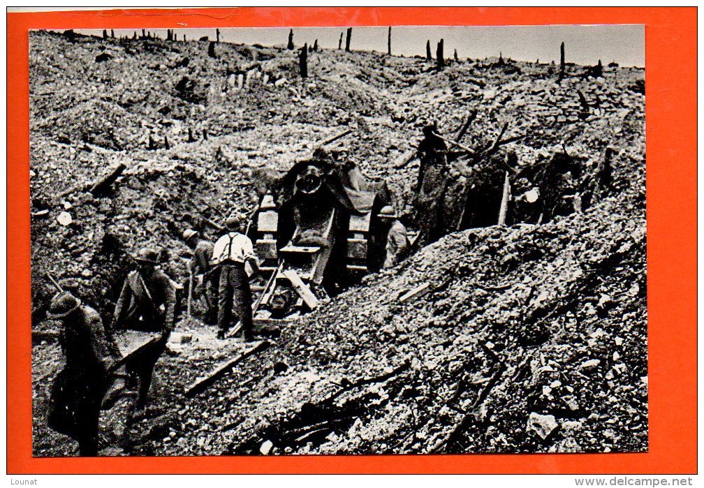 La CAILLETTE 1917 - Déblaiement D'une Pièce D'artillerie - - Manovre