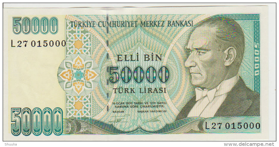 Turkey 50000 Liras 1970(95) Pick 204 UNC - Turchia