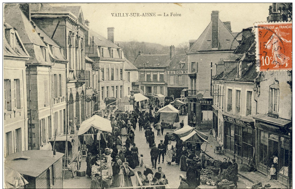 VAILLY-SUR-AISNE -- LA  FOIRE - Autres & Non Classés