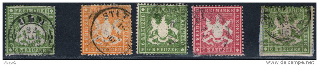 2. Wahl - Lot Württemberg Aus Nr. 17 Bi S19 - Collections