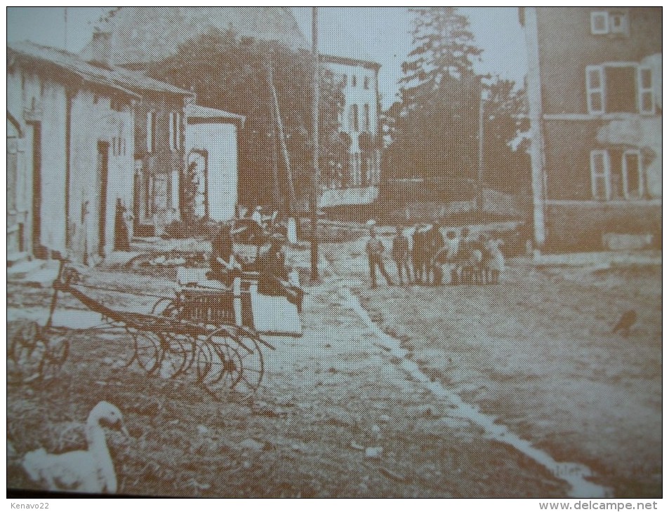 Norroy-le-sec Rue De Lavaux " Carte De Voeux écrite Par Une Personne Qui à Sa Grand-mère Qui à Sa Maison Sur La Carte "" - Other & Unclassified