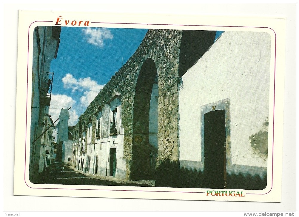 Portugal. Evora. Aqueduc De Agua Da Prata - Evora