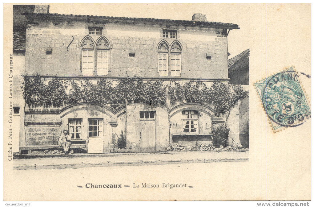 Chanceaux La Maison Brigandet   1905 - Other & Unclassified