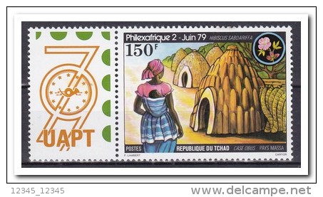 Tsjaad 1979, Postfris MNH, Flowers - Tsjaad (1960-...)