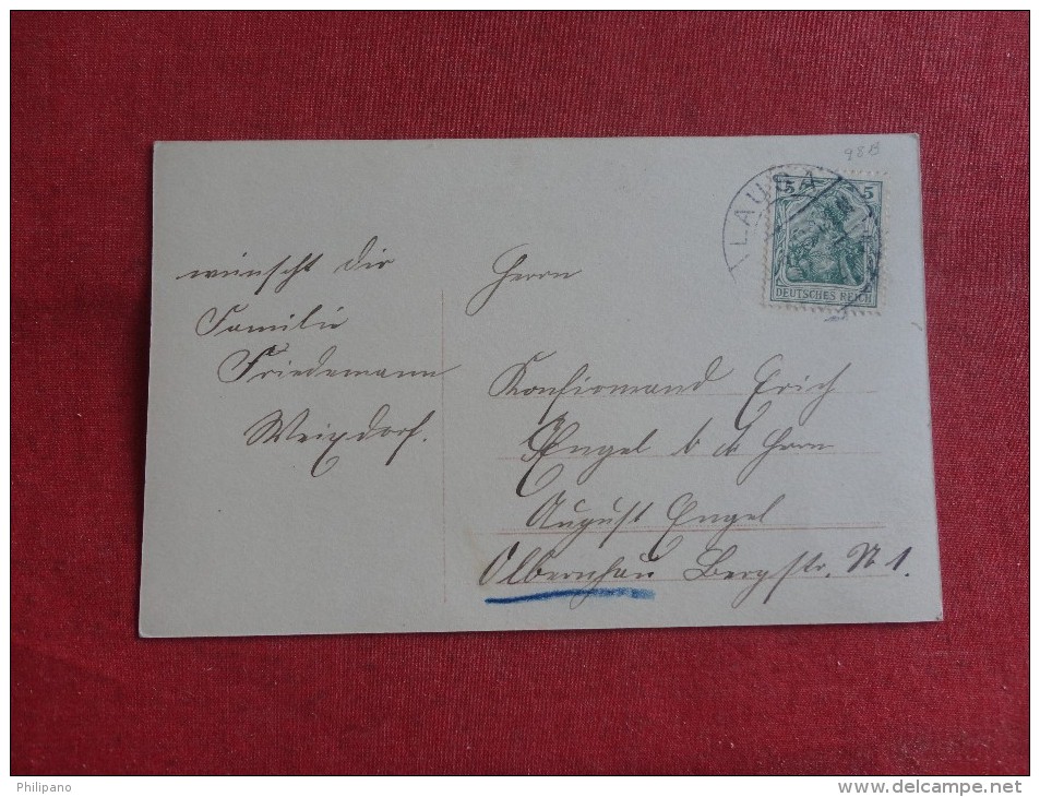 RPPC Konfirmation   Germany Stamp & Cancel ---ref 1739 - Communion