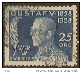 SWEDEN 1928 25c + 5c Cancer SG 175e U KI241 - Oblitérés