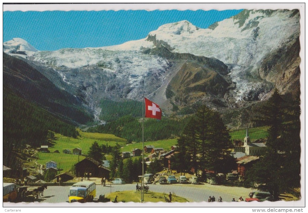 SUISSE,SCHWEIZ,SVIZZERA,S WITZERLAND,HELVETIA,SWISS ,VALAIS,SAAS FEE,viege,pres Saas Grund,alphubel,attelage - Saas-Grund