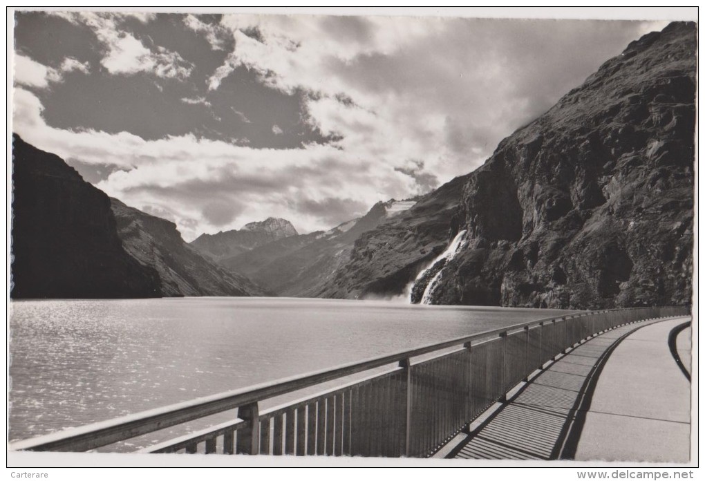 SUISSE,SWITZERLAND,SWISS, HELVETIA,SCHWEIZ,SVIZZERA ,VALAIS,BARRAGE MAUVOISIN,LAC,lac Bagnes,photo DANY - Bagnes