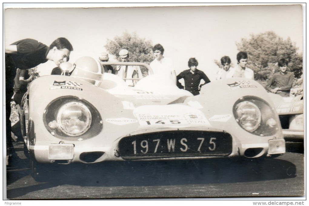 5 PHOTOS Sur Le Tour De France Automobile De 1970 - PKW