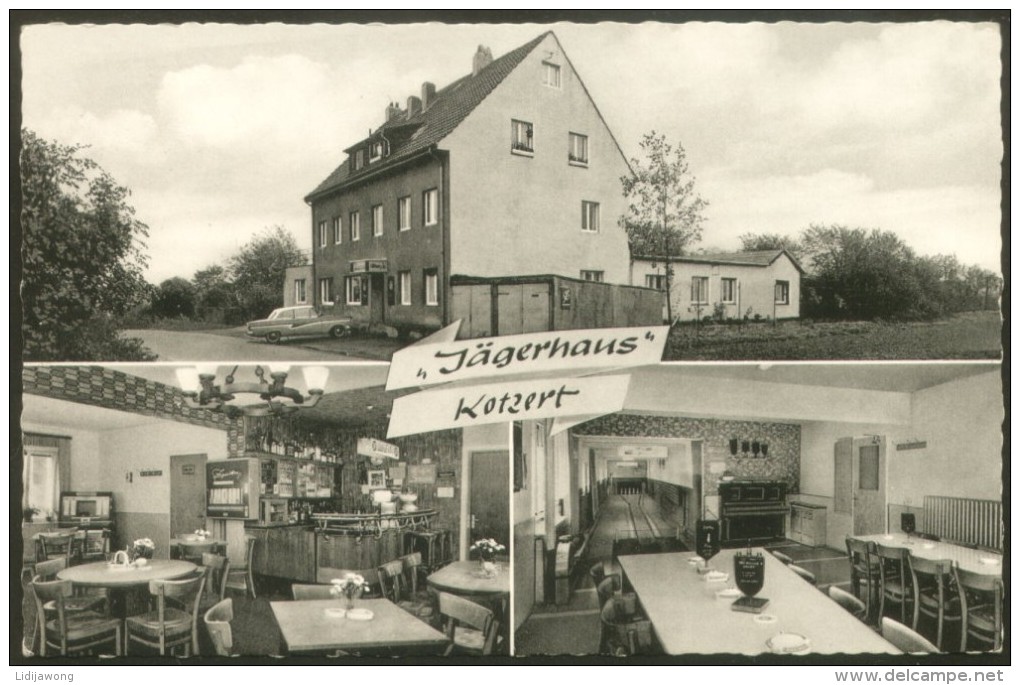 SOLINGEN WALD "JAGERHAUS" RESTAURANT OLD POSTCARD - Solingen