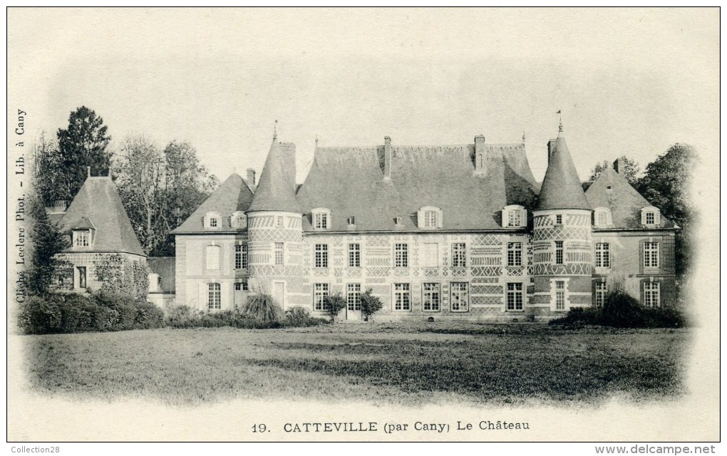 CATTEVILLE Par CANY Le Château (C3189) - Cany Barville