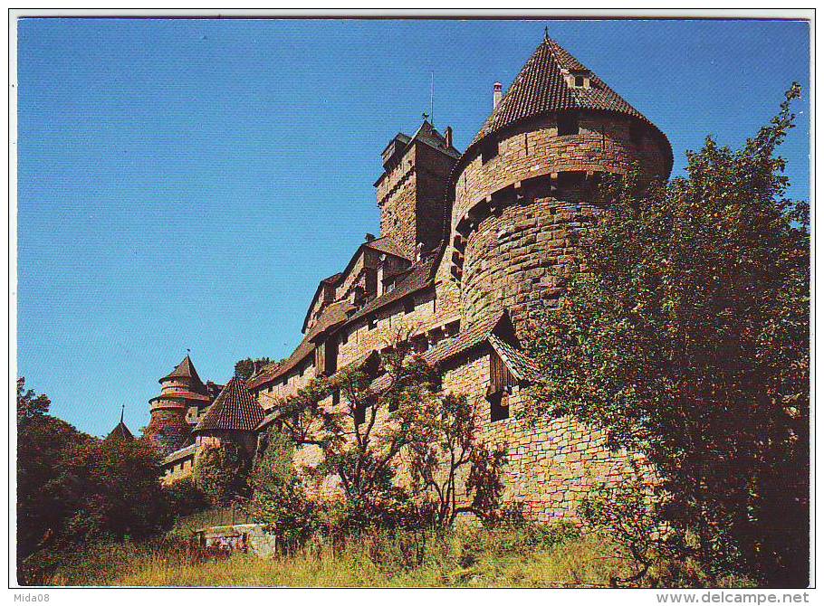 67. CHATEAU DU HAUT KOENIGSBOURG . FACADE SUD GRAND BASTION GRAND DONJON .Editions MARASCO - Autres & Non Classés