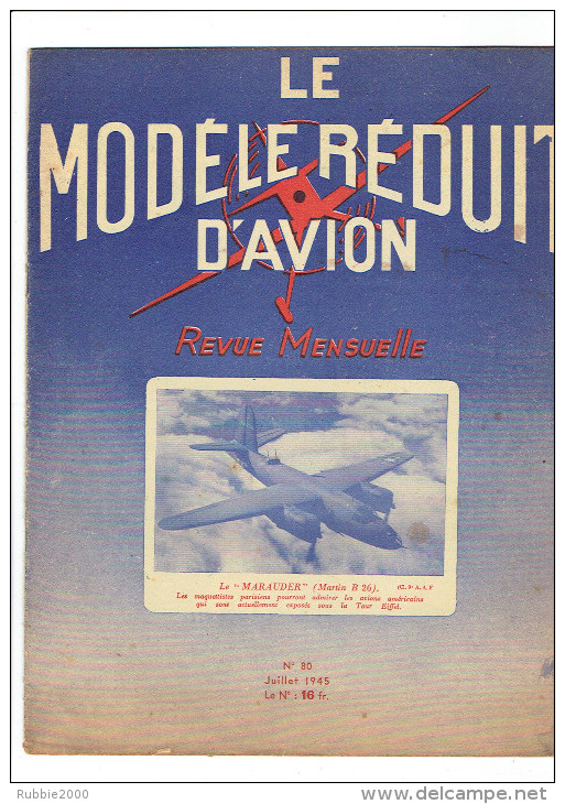 LE MODELE REDUIT D AVION 1945 PLAN DU FAIREY FIREFLY HELICOPTERE MICROMOTEUR PLAN DU PLANEUR DE DEBUT POULIE DE RENVOI - Francia