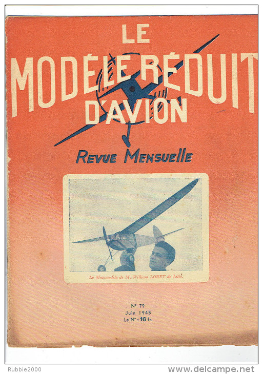 LE MODELE REDUIT D AVION 1945 PLAN DU STINSON SENTINEL HELICOPTERE AUTOGYRE T AUTOGIRE PLAN D AVION DARBEFEUILLE 1945 - Frankreich