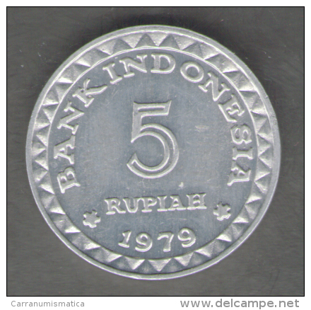 INDONESIA 5 RUPIAH 1979 - Indonesië