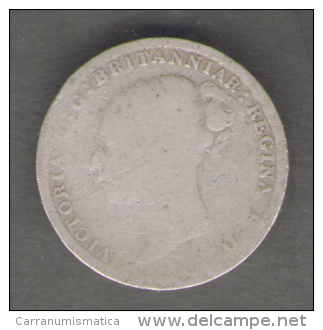 GREAT BRITAIN / GRAN BRETAGNA - QUEEN VICTORIA - 3 PENCE ( 1885 ) AG SILVER - F. 3 Pence