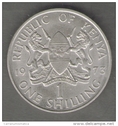 KENIA 1 SHILLING 1973 - Kenya