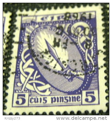 Ireland 1940 Sword Of Light 5p - Used - Used Stamps