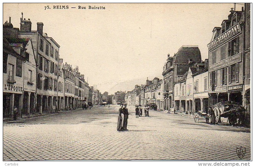 51 REIMS  Rue Buirette - Reims