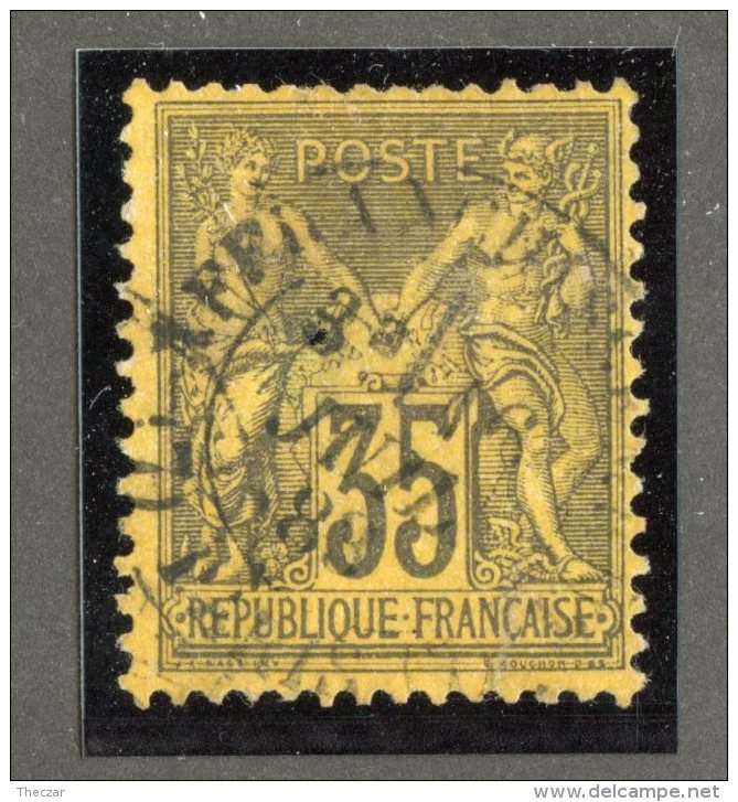 4937  France 1878  Yt.#93  (o)  Scott #94  Offers Welcome! - 1876-1898 Sage (Type II)