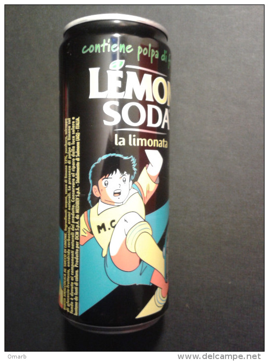 Alt674 Lattina Bibita Boite Boisson Can Drink Lata Lemonsoda Limonata Special Edition Cartoon Vintage Holly Benji Anime - Cannettes