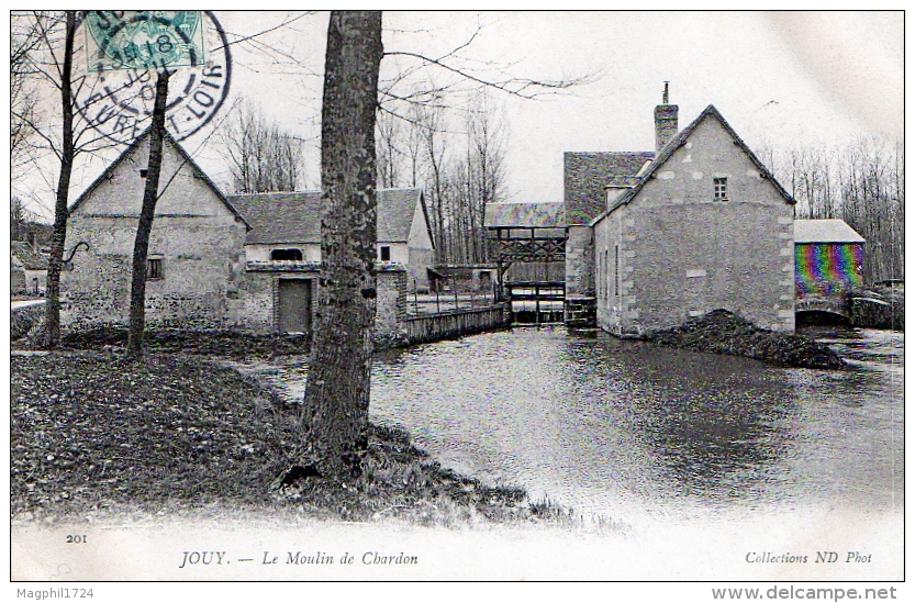 Cpa  (28 ) Jouy.--le Moulin  De  Chardon - Jouy