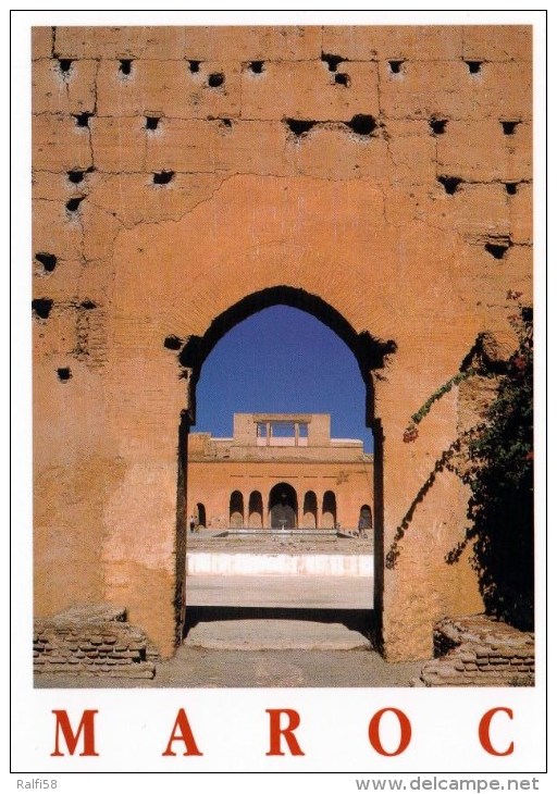 1 AK Marokko * Der El-Badi Palast In Marrakesch * - Marrakech