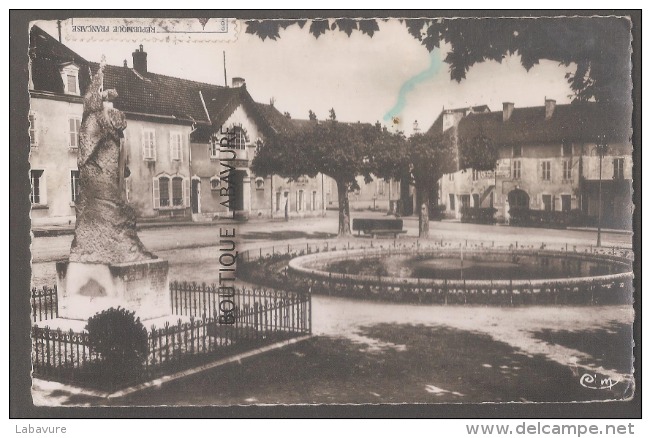 21 - SANTENAY LES BAINS--La Place--cpsm Pf - Autres & Non Classés