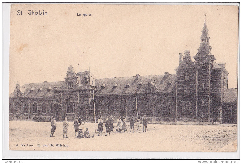 SAINT-GHISLAIN : La Gare - Saint-Ghislain