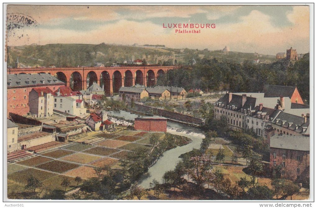 24724g  LUXEMBOURG - PFAFFENTHAL - 1912 - Luxembourg - Ville