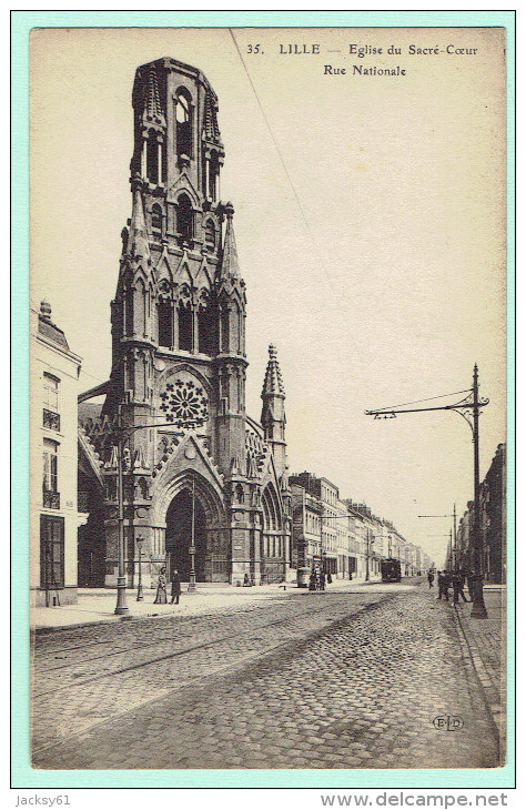 59- Eglise Du Sacré Coeur Rue Nationale - Lille