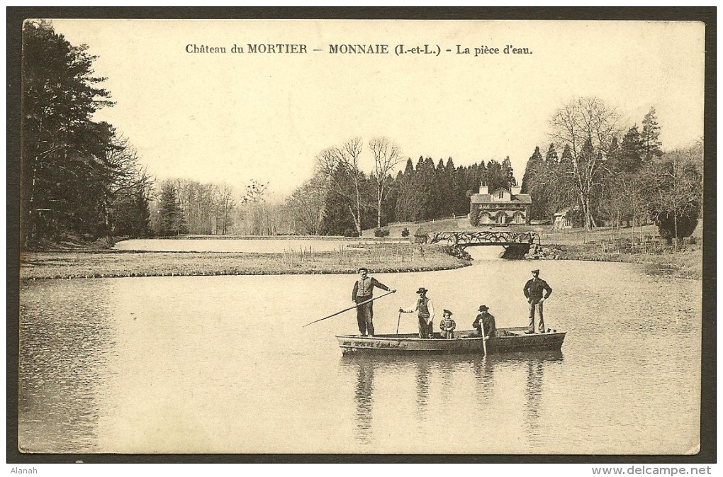 MONNAIE La Pièce D'Eau Du Château Du Mortier () Indre & Loire (37) - Monnaie