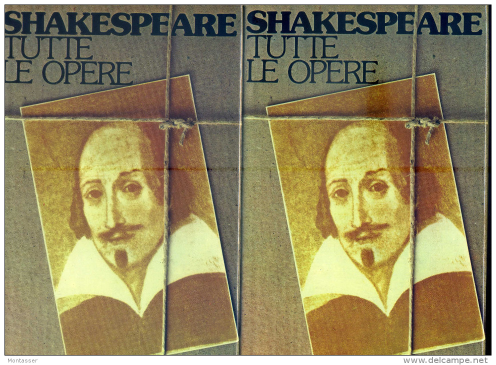 SHAKESPEARE W. " Tutte Le Opere  ". 1° Ed.CIL 1978. - Théâtre