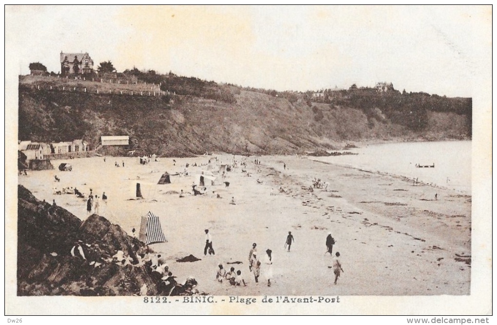 Binic (Côtes-du-Nord) - Plage De L'Avant-Port (côté Nord) - Edition E. Hamonic - Carte Non Circulée - Binic