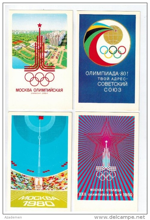 MOSCOU 1980 - Jeux Olympiques