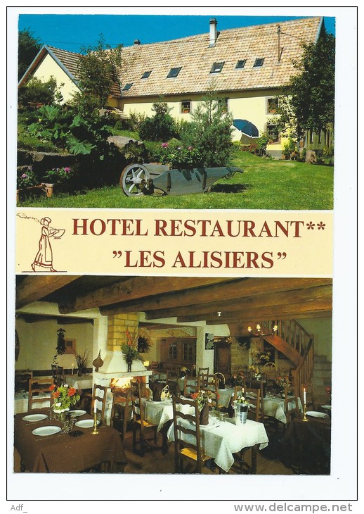 CP LAPOUTROIE, HOTEL RESTAURANT LES ALISIERS, HAUT RHIN 68 - Lapoutroie
